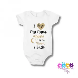 Personalised Baby Vest