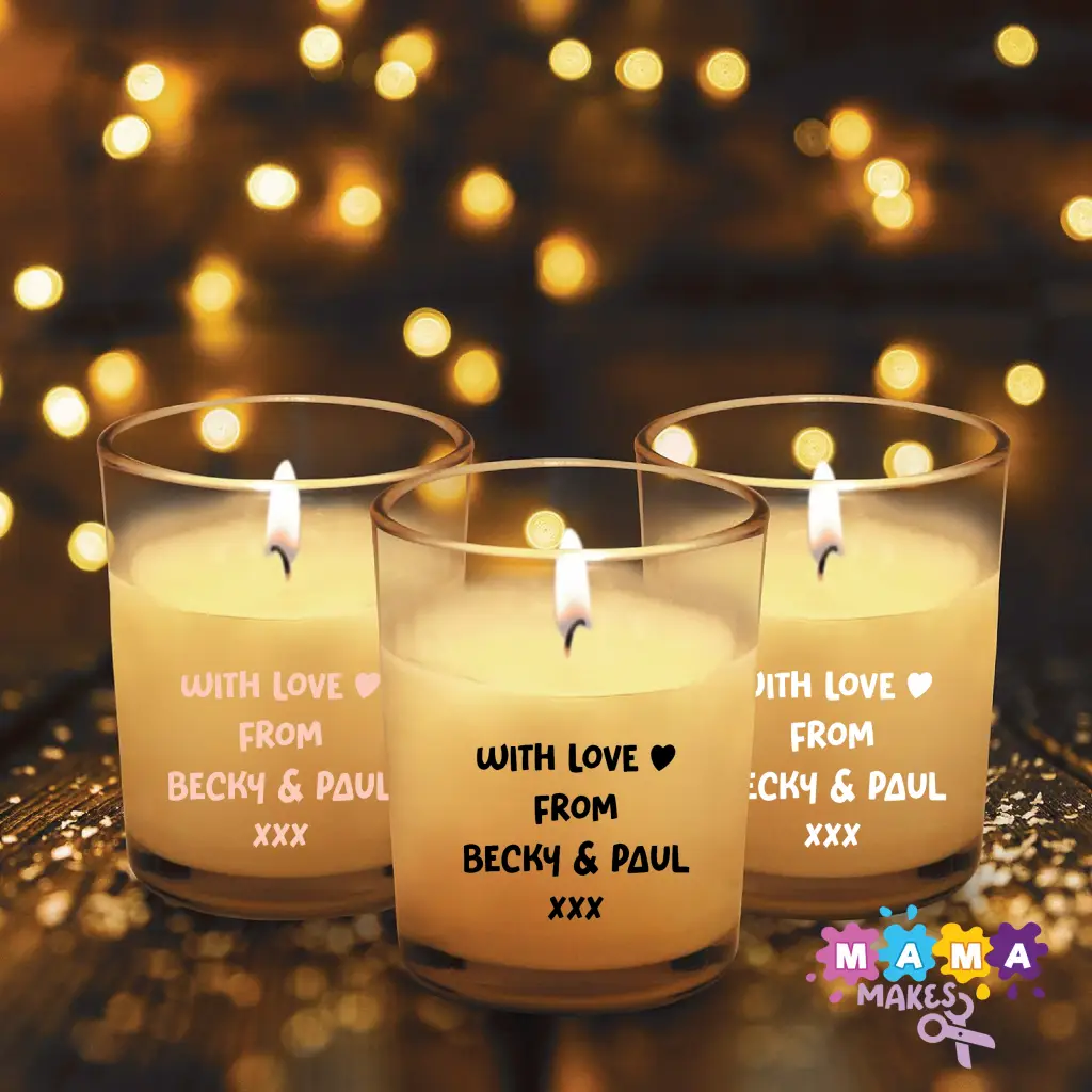Personalised Candles