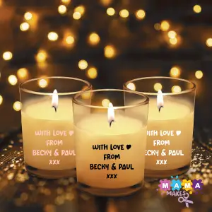 Personalised Candles