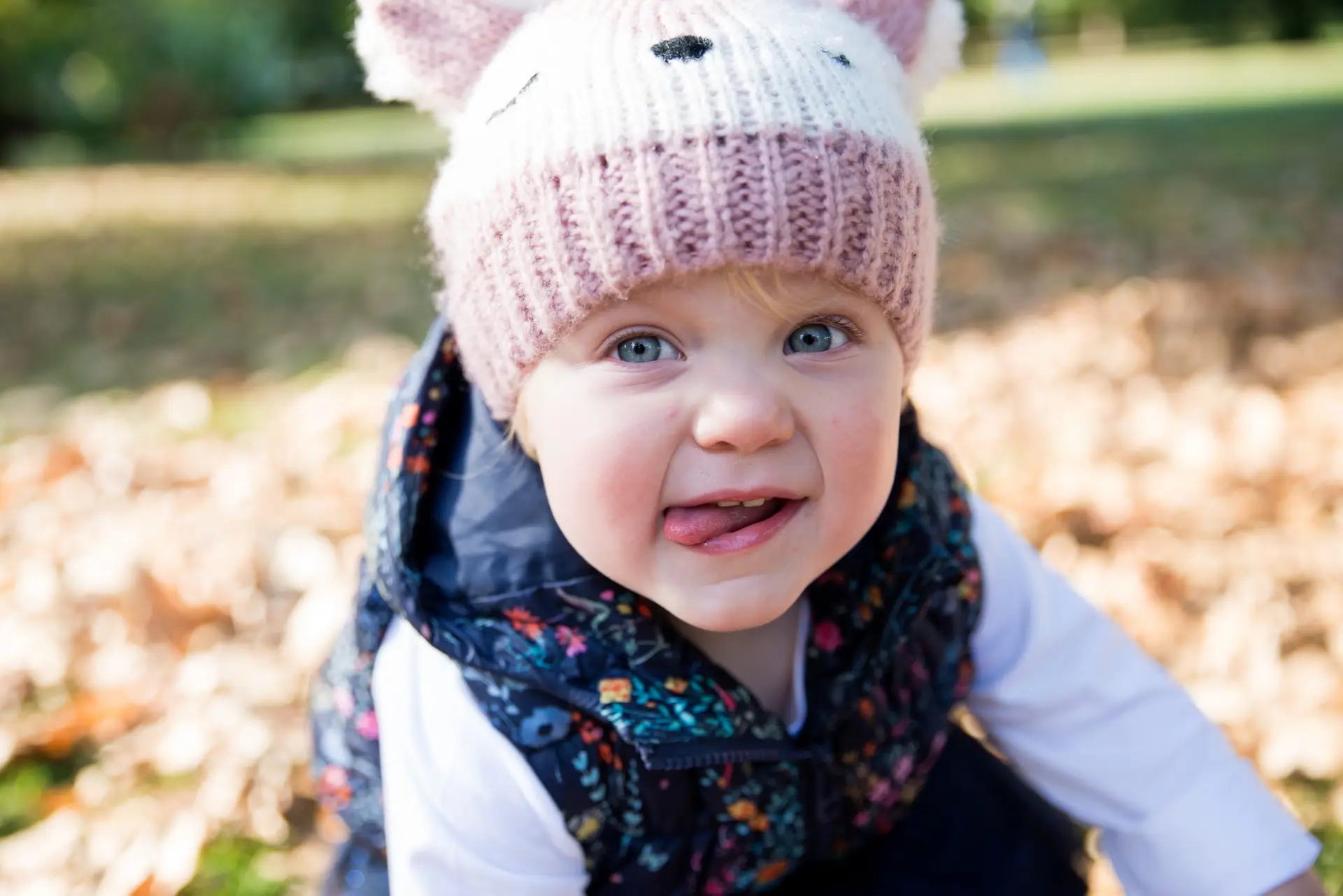 Personalised infant Pom Pom Hats