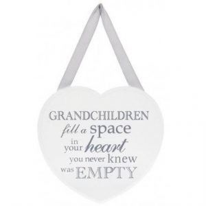 Heart Grandchildren Plaque
