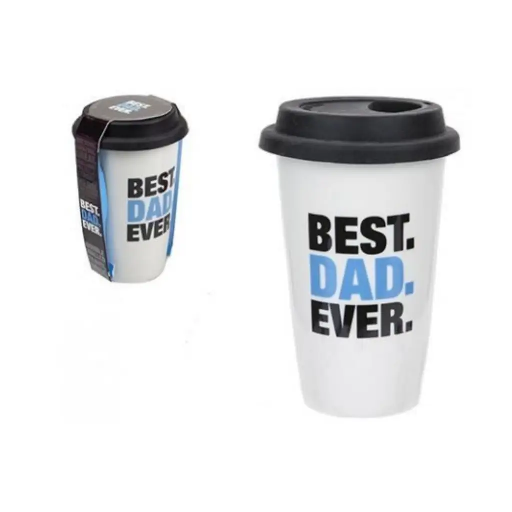 Best Dad Ever Cup With Lid