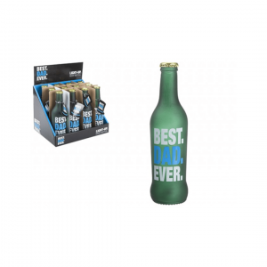 Best Dad Ever Light Up Beer Bottle