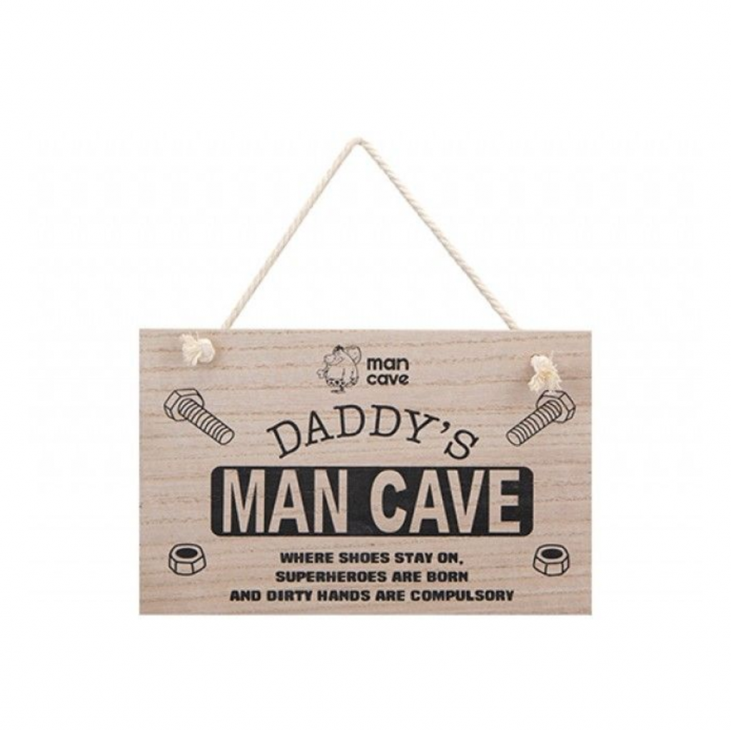 Daddy's Man Cave Door Sign