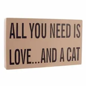 All You Need is Love & A Cat Sign