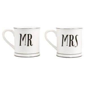 Mr and Mrs Mug Set