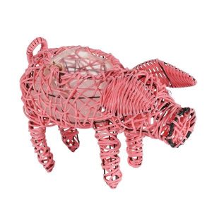 Pink Pig Planter