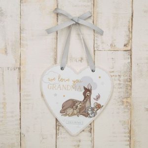We Love You Grandma Bambi Plaque