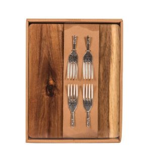 Cheese Picks and Cheeseboard Set