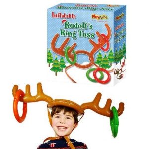 Rudolf Inflatable Antler Ring Toss