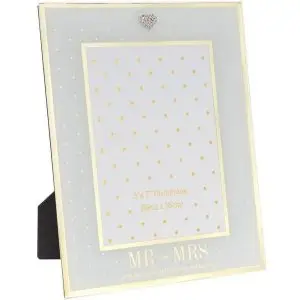 Silver Mr & Mrs Frame