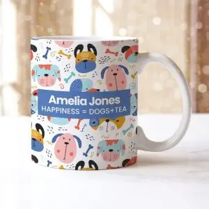 Personalised Dog Mad Mug