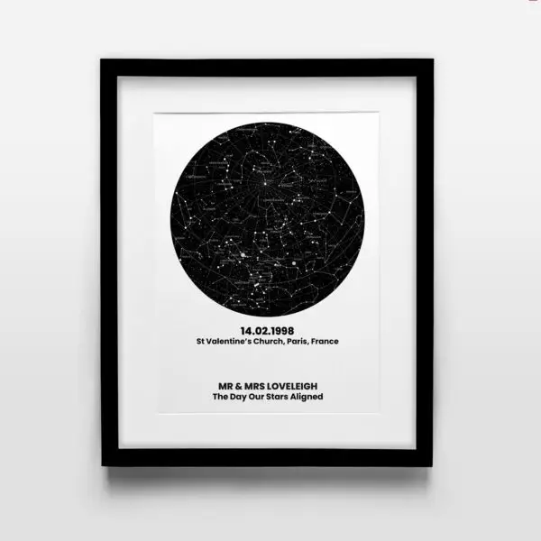 Raven Black Ring Star Map