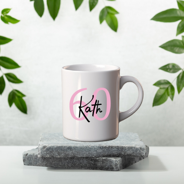 Personalised 60th Birthday Mug