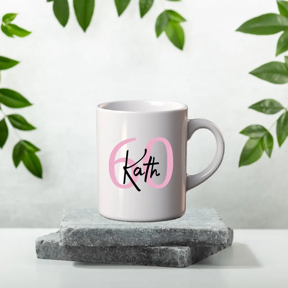 Personalised 60th Birthday Mug