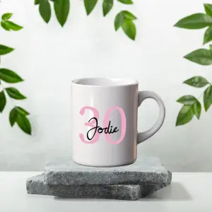 Personalised 30th Birthday Mug